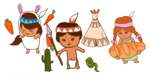 Little indians sticker_Ver.2016