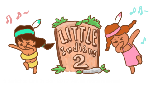 Little indians2 sticker_Ver.2017